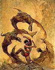 Frank Frazetta Winged Terror painting